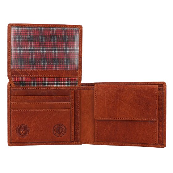 Greenburry House of Norway Geldbörse RFID Schutz Leder 12 cm
