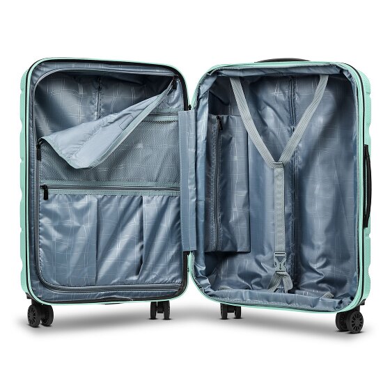 Franky Munich 4.0 4-Rollen Trolley M 66 cm mit Dehnfalte