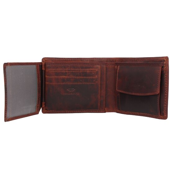 Jack Kinsky Monterey Geldbörse RFID Schutz Leder 12.5 cm