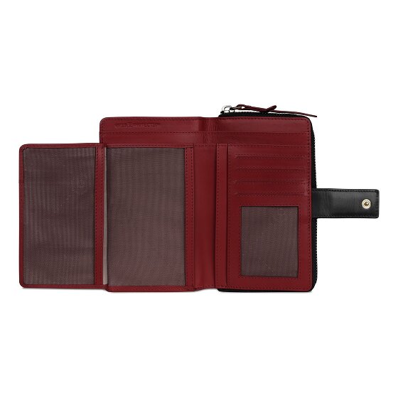 Bugatti Viola Geldbörse RFID Schutz Leder 16 cm