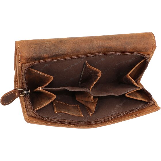 Greenburry Vintage Geldbörse Leder 18 cm