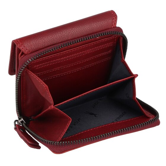 Jack Kinsky Geldbörse RFID Schutz Leder 11 cm