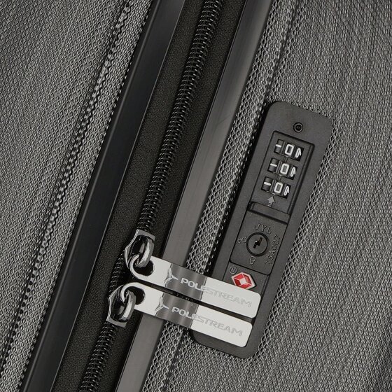 Polestream Moonrock 4 Rollen Trolley 69 cm mit Dehnfalte