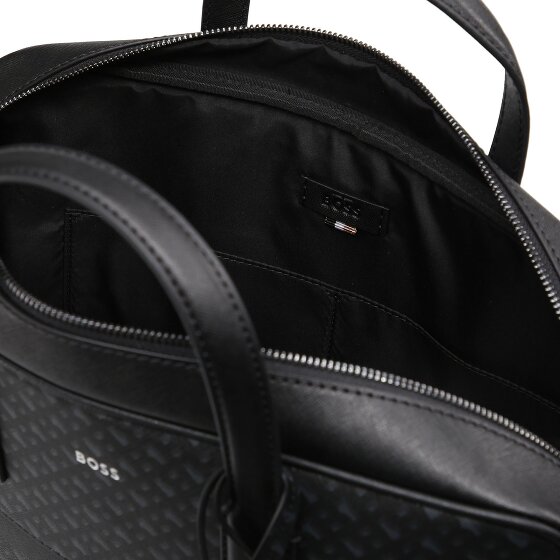 Boss Zair Aktentasche Leder 38 cm Laptopfach