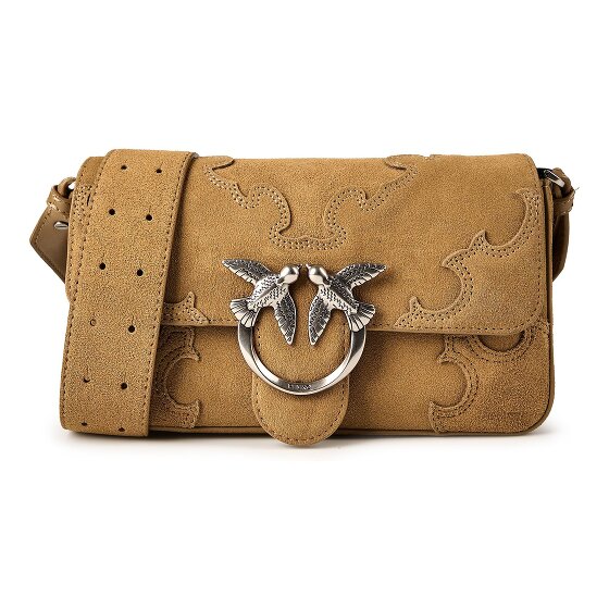 PINKO Love One Umhängetasche Leder 22 cm