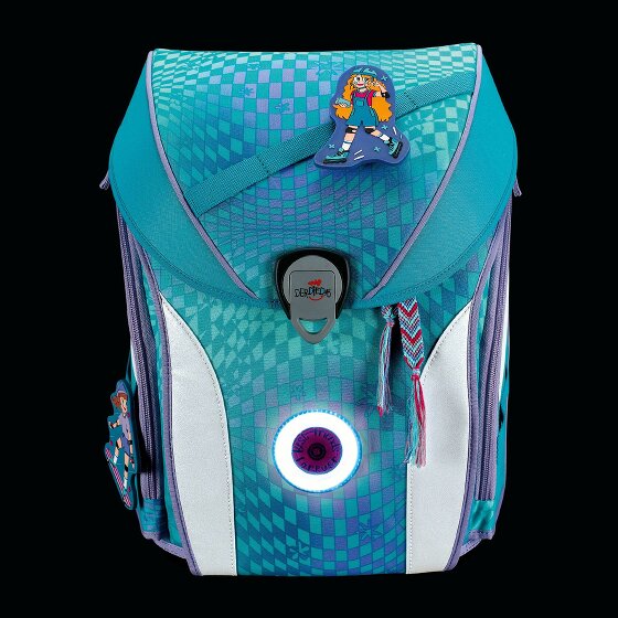 DerDieDas ErgoFlex Max LED Schulranzen-Set 5-teilig