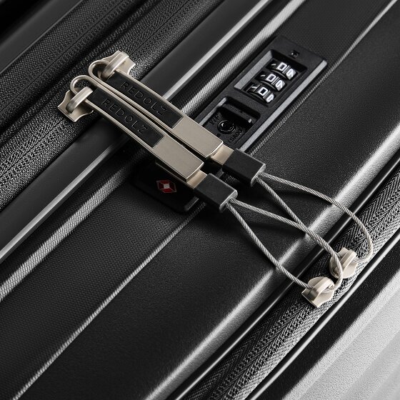 Redolz Essentials 17 2.0 4 Rollen Kabinentrolley 55 cm Laptopfach mit Dehnfalte