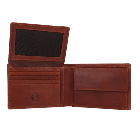 Greenburry Vintage Geldbörse RFID Schutz Leder 12.5 cm