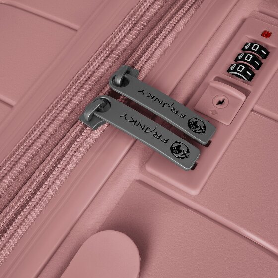 Franky London 4 Rollen Kofferset 3-teilig mit Dehnfalte