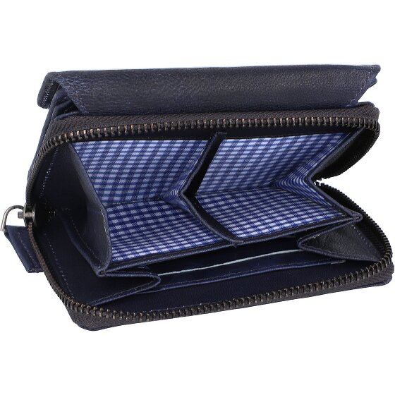 Mika Geldbörse Leder 12,5 cm