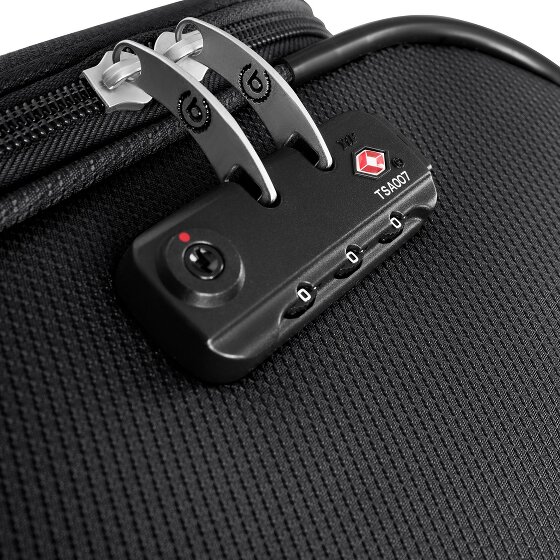 Bugatti Go Light Soft 4 Rollen Kabinentrolley S 54 cm