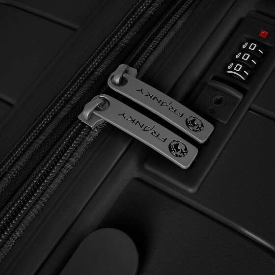 Franky London 4 Rollen Trolley M 65 cm mit Dehnfalte