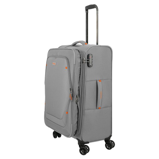 Travelite Umbria 4 Rollen Kofferset 3-teilig mit Dehnfalte
