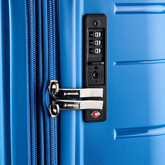 Polestream Strz by Asteroid 4 Rollen Trolley L 74 cm mit Dehnfalte