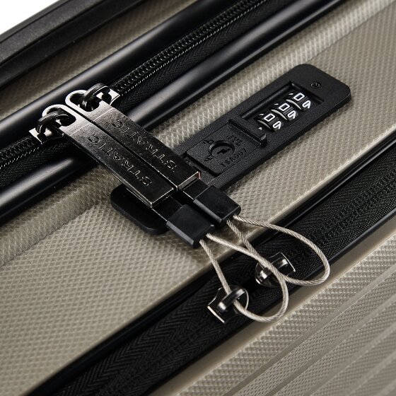 Stratic Bright + 4 Rollen Kabinentrolley 55 cm Laptopfach