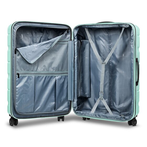Franky Munich 4.0 4 Rollen Trolley L 76 cm mit Dehnfalte