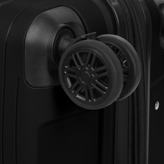 d&n Travel Line 4300-Plus 4 Rollen Trolley M 65 cm mit Dehnfalte