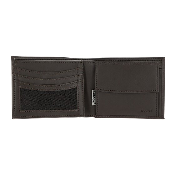 oxmox Leather Geldbörse RFID Schutz Leder 12 cm