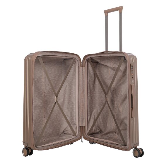 Travelite Paros 4 Rollen Kofferset 3-teilig