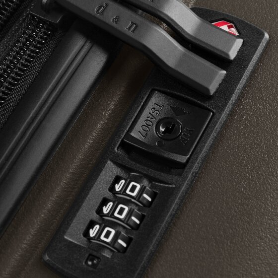 d&n Toronto 4 Rollen Trolley L 75 cm mit Dehnfalte