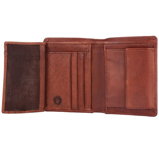 Greenburry Vintage Washed Geldbörse Leder 10 cm