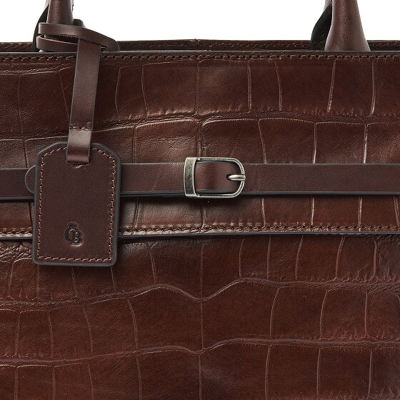 Castelijn & Beerens Shopper Tasche Leder 39 cm Laptopfach