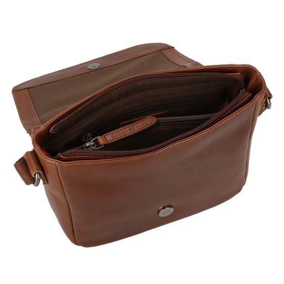 Greenburry Vintage Umhängetasche Leder 26 cm