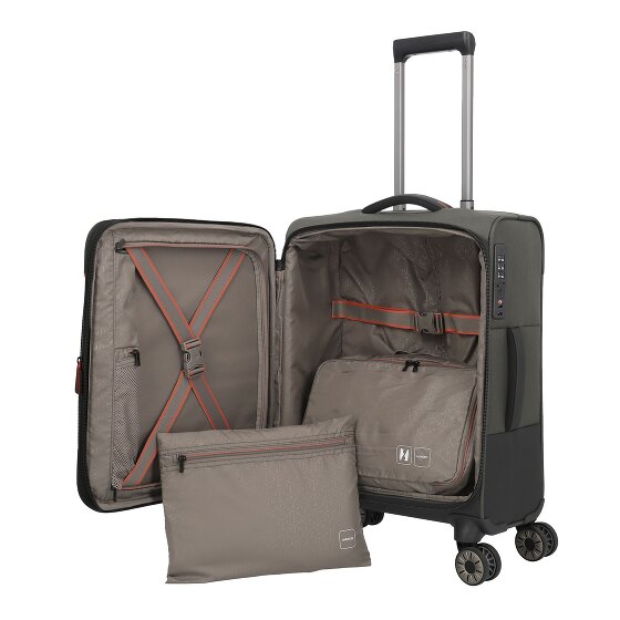 Travelite Crosslite 4 Rollen Kabinentrolley S 55 cm