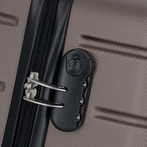 Nowi Bergamo 4 Rollen Kofferset 2-teilig