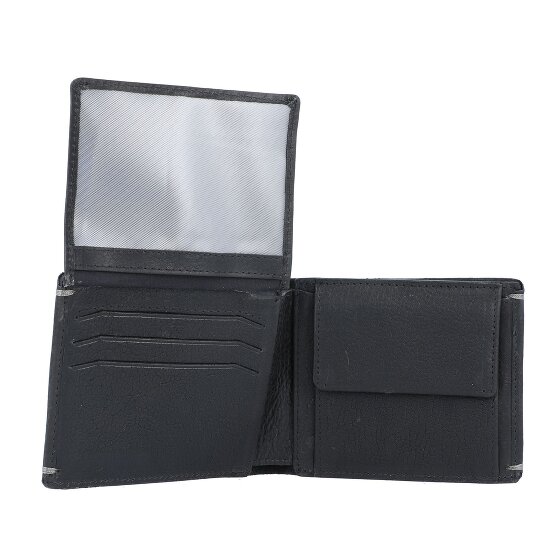 Burkely Antique Avery Geldbörse RFID Leder 12 cm