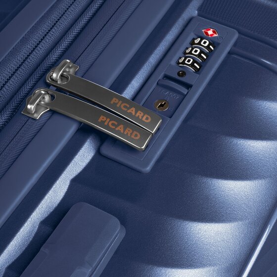 Picard Vienna 4 Rollen Trolley M 65 cm mit Dehnfalte