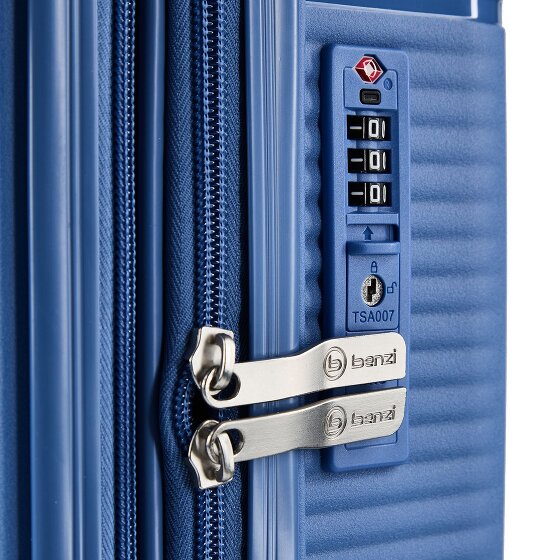 Benzi 5899 4 Rollen Kabinentrolley S 55 cm mit Dehnfalte
