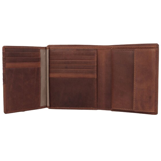 Esquire Dallas Geldbörse RFID Schutz Leder 12 cm
