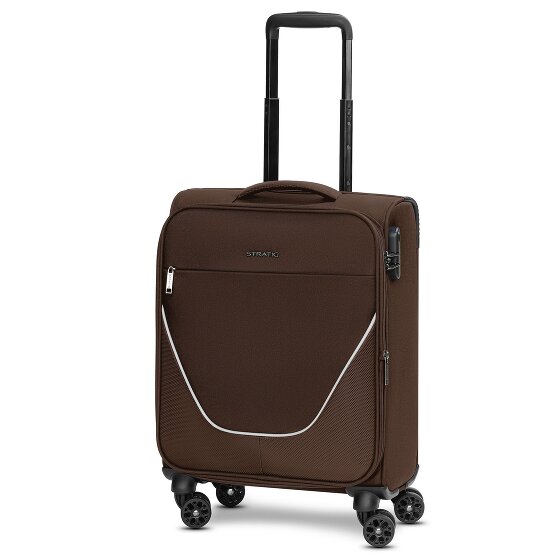 Stratic taska 4-Rollen Kabinentrolley S 55 cm mit Dehnfalte