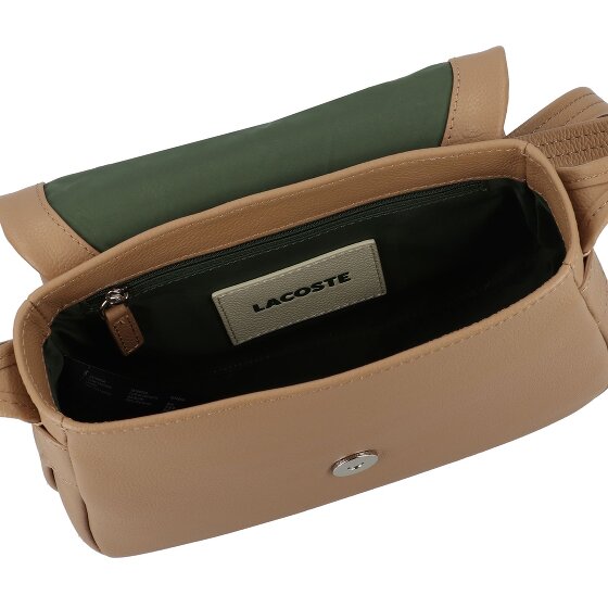 Lacoste City Court Umhängetasche Leder 22 cm