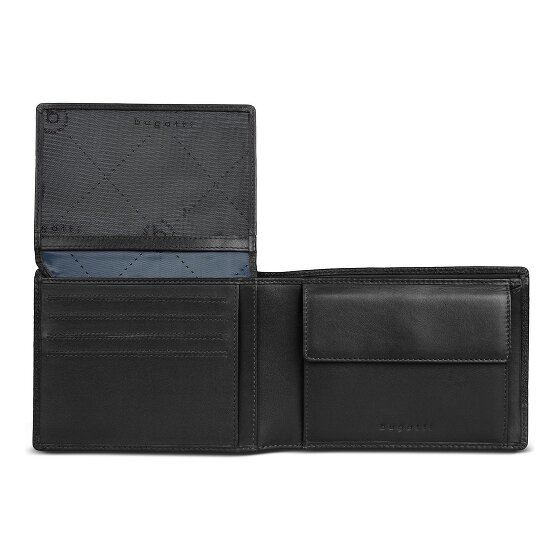 Bugatti Due Geldbörse RFID Schutz Leder 12.5 cm