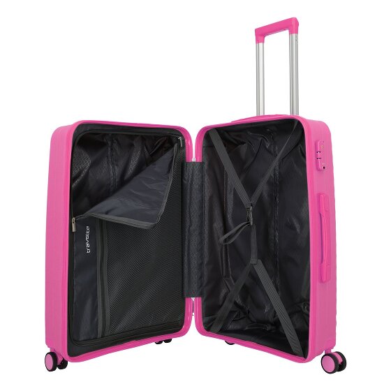 Travelite Pacific 4 Rollen Kofferset 3-teilig