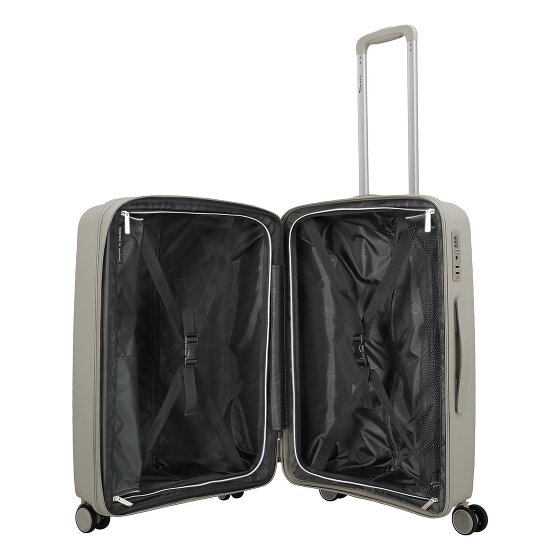 Travelite Tamaris x Travelite Voyaage 4 Rollen Trolley M 76 cm mit Dehnfalte