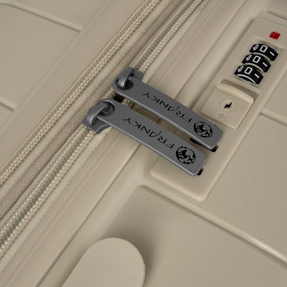 Franky London 4 Rollen Kofferset 3-teilig mit Dehnfalte