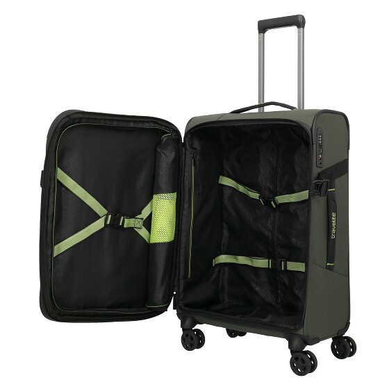 Travelite Briize 4 Rollen Kofferset 3-teilig mit Dehnfalte