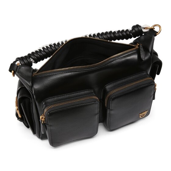 PINKO Cargo Schultertasche Leder 31 cm
