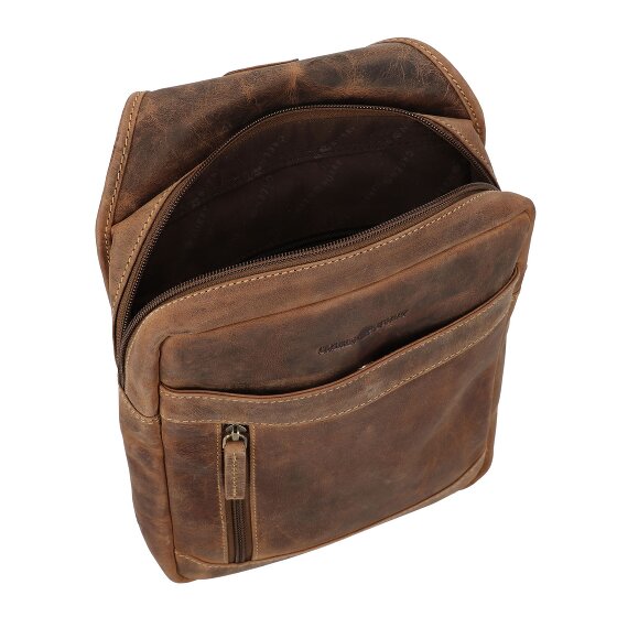 Greenburry Vintage Umhängetasche Leder 41 cm
