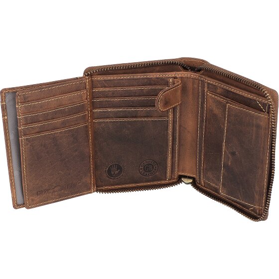 Greenburry Vintage Geldbörse Leder 12.5 cm
