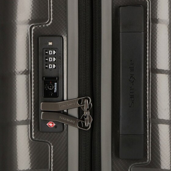 Samsonite Attrix 4 Rollen Kabinentrolley 55 cm mit Dehnfalte