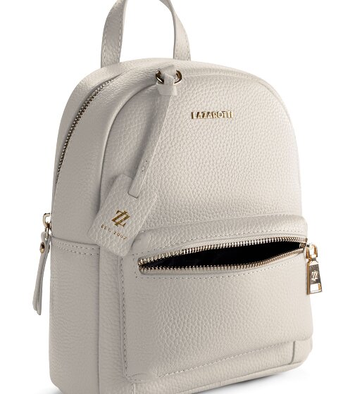 Lazarotti Bologna Leather City Rucksack Leder 27 cm