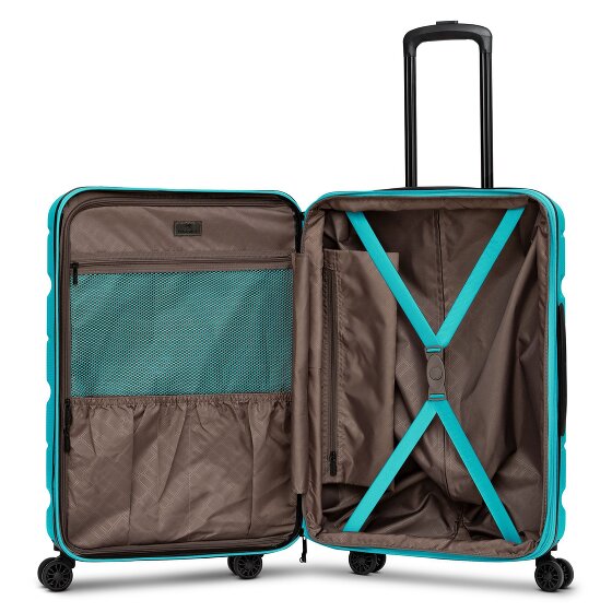 Franky Munich 4.0 4-Rollen Trolley M 66 cm mit Dehnfalte