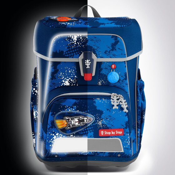 Step by Step Cloud Reflect Schulranzen-Set 5-teilig