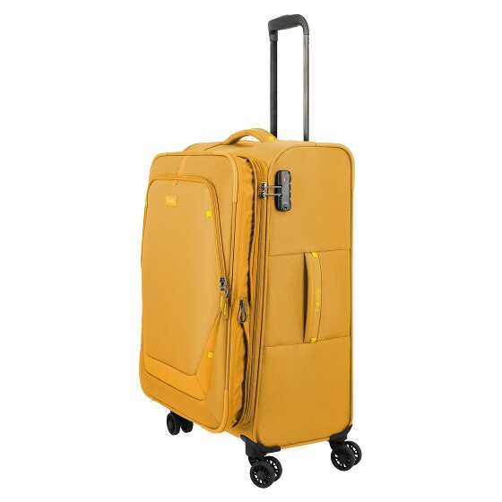 Travelite Umbria 4 Rollen Trolley M 67 cm mit Dehnfalte