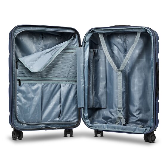 Franky Munich 4.0 4-Rollen Trolley M 66 cm mit Dehnfalte