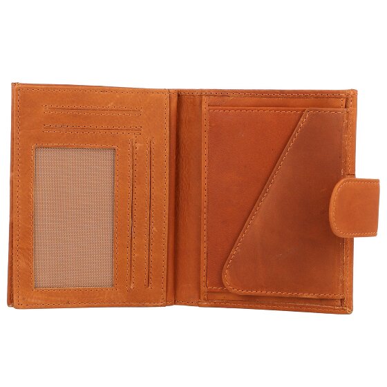 Mika Geldbörse Leder 10 cm